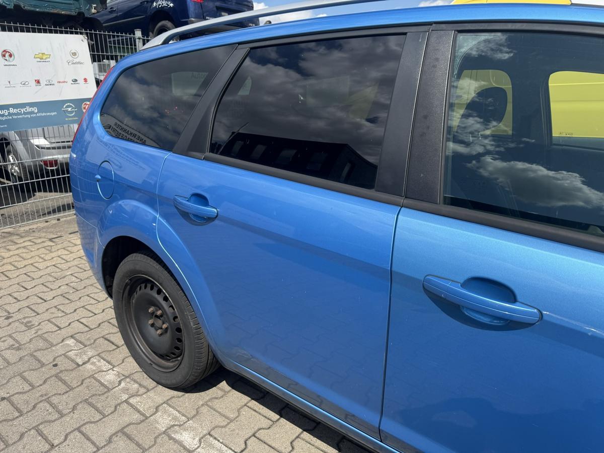 Ford Focus 2 original T&uuml;r hinten rechts Vision Blau Kombi Facelift Bj.2008